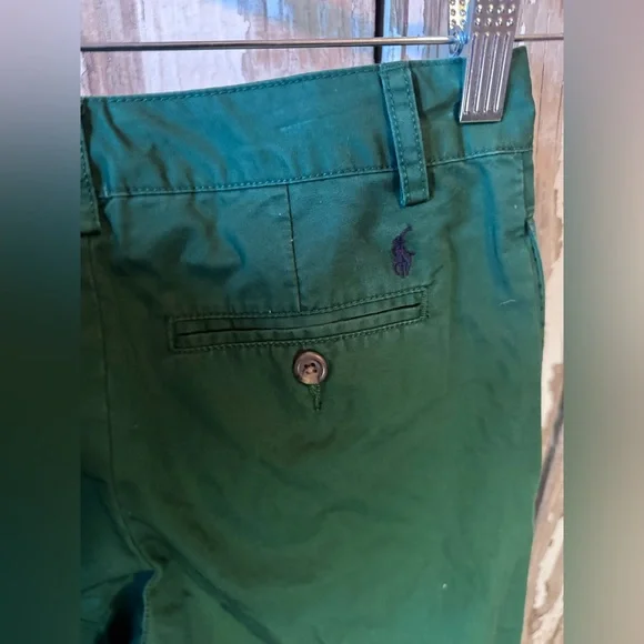 Polo Ralph Lauren Boys Chino Pants Hunter Green Size 12 NWT - Picture 6 of 7